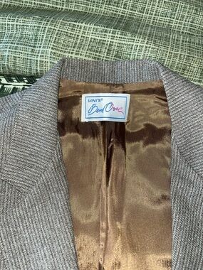 1980’s Levi's Bend Over Blazer with Satin Lining Excellent Condition